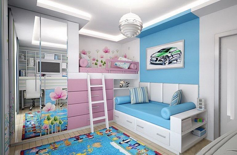 5 лучших вариантов, чтобы сделать детскую комнату более интересной