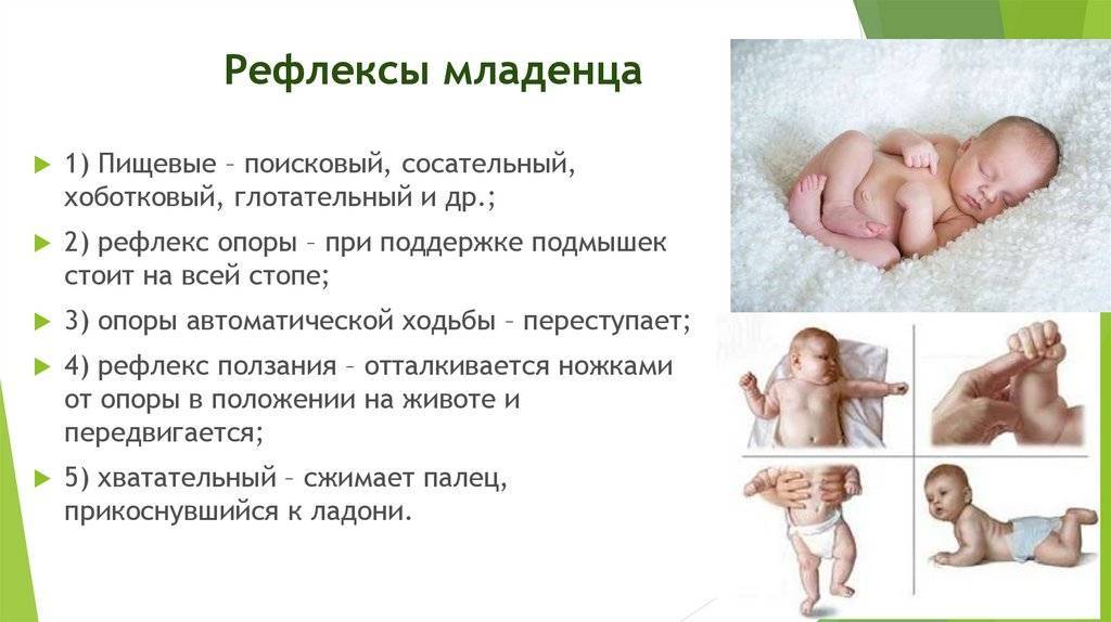 Условные рефлексы у новорожденных: как их развить?